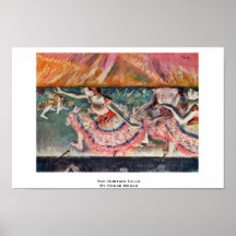 Le rideau tombe par Edgar Degas Posters