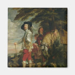 Le Roi Charles I de l'Angleterre chassant, c.1635 Magnets Pour Réfrigérateur