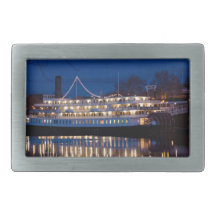 Le roi de delta la nuit - Sacramento, CA Boucle De Ceinture Rectangulaire