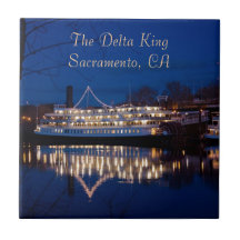 Le roi de delta la nuit - Sacramento, CA Carreaux En Céramique