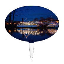 Le roi de delta la nuit - Sacramento, CA Étiquette À Gâteau