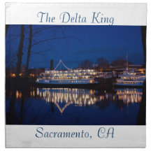 Le roi de delta la nuit - Sacramento, CA Serviette