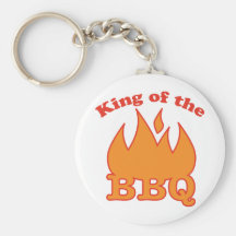 Le Roi Of The BBQ Porte-clés