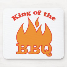 Le Roi Of The BBQ Tapis De Souris