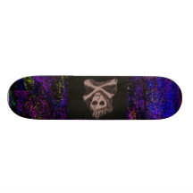 Le Roi Shredder Skateboard de pirate