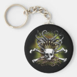Le Roi Squid Skull Porte-clé