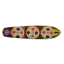 Le ROI symboles de TISONNIER : Supersonique surali Skateboards Personnalisés