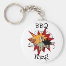 Le Roi T-shirts et cadeaux de BBQ Porte-clé