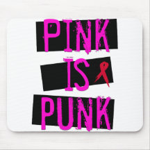 Le rose est mousepad punk tapis de souris