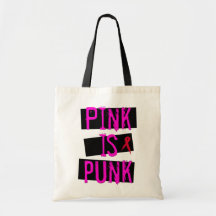 Le rose est sac fourre-tout punk