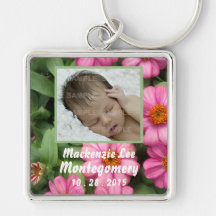 Le rose fleurit Keychain Porte-clé