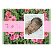 Le rose fleurit le Merci Cartons D'invitation