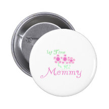 Le rose fleurit les ęrs T-shirts et cadeaux de mam Badges Avec Agrafe