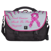 Le rose pique le base-ball/base-ball avec le ruban sacs pour ordinateur portable