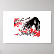 le rossignol et le rose posters