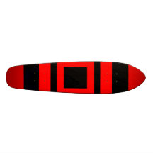Le rouge et le noir skateboards personnalisés
