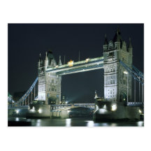 Le Royaume-Uni, Angleterre, Londres, pont de tour Carte Postale