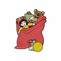 Le sac de Père Noël polos brodés