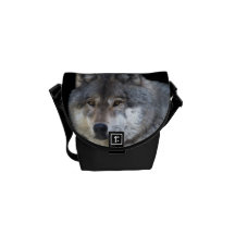Le sac messenger des alpha Faune-amants de loup gr Besace