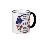 Le sapeur-pompier 9/11 n'oublient jamais 343 tasses à café