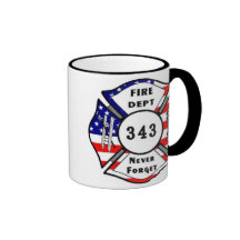 Le sapeur-pompier 9/11 n'oublient jamais 343 tasses à café