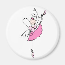 Le schéma cinq aimant de bâton de ballerine