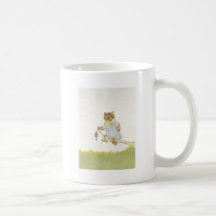 Le Schoolmarm de hibou sonne la jacinthe des bois Tasse À Café