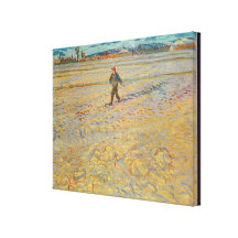 Le semeur, 1888 (huile sur la toile) toile tendue