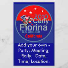 Le sénateur 2010 de Fiorina Flyer Prospectus