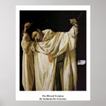 Le Serapius béni par Zurbaran De Francisco Posters