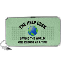 Le service SVP - sauvetage du monde Haut-parleurs Notebook