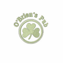 Le shamrock a personnalisé la chemise brodée polos