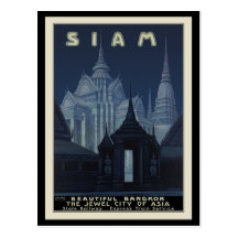 Le Siam beau Bangkok Carte Postale