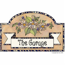 "Le signe décoratif de garage" - Découpage En Acrylique