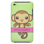 Le singe mignon de Kawaii a personnalisé la caisse Coque iPod Case-Mate