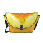 Le soleil abstrait de sac messenger besace