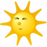 Le soleil mignon - sculpture photos en relief