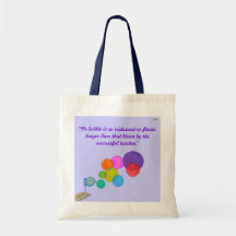 Le soufflement bouillonne (l'arc-en-ciel) sacs en toile