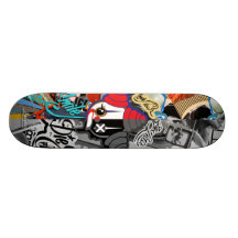 LE SOURIRE MEURENT MAINTENANT PLUS TARD SKATEBOARDS PERSONNALISABLES
