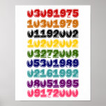Le Special coloré date l'affiche