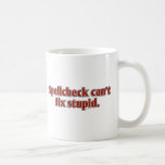 Le Spellcheck ne peut pas fixer stupide Mug