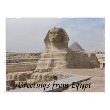 Le sphinx, le Caire Cartes Postales