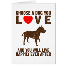 Le Staffordshire Terrier américain Carte De Vœux