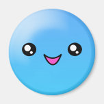 Le sucre de Kawaii pointille l'aimant heureux de v