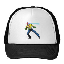 Le Sûr-T-Man "l'apportent dessus ! " Casquettes