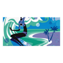 le surf apprécient carte avec photo