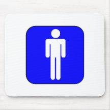 Le symbole des hommes tapis de souris