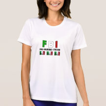 Le T-shirt de pleine Madame italienne de Blooded