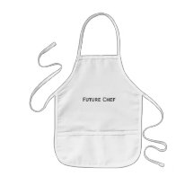 Le tablier de l'enfant de "futur chef"