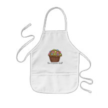 Le tablier d'enfant de petit gâteau